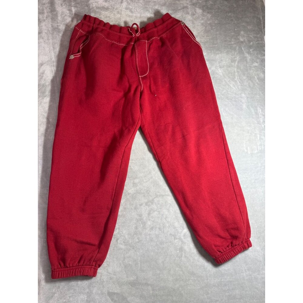 True Religion Red Jogger Pants  XL with a Relaxed Fit a comfortable and stylish